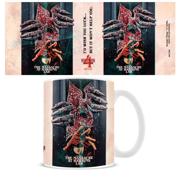 Tazza Stranger Things 4 Chapter 7 The Massacre At Hawkins Lab - Mg27606 Tazza Stranger Things 4 Chapter 7 The Massacre At Hawkins Lab - Mg27606